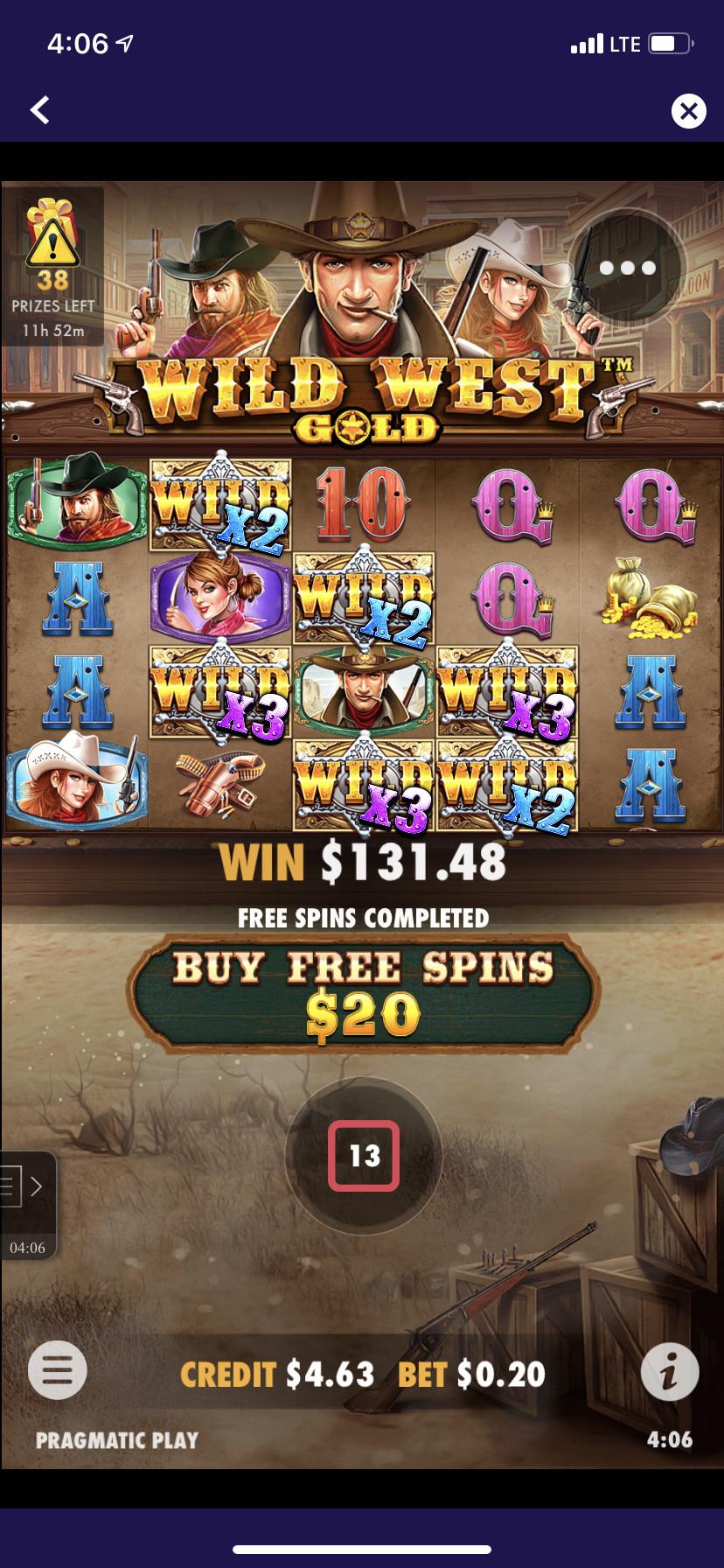 Another Wild West Win Video