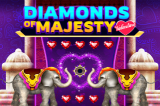 Diamonds of Majesty Valentine Slot
