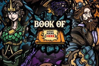 Book of Insert Name Here Slot