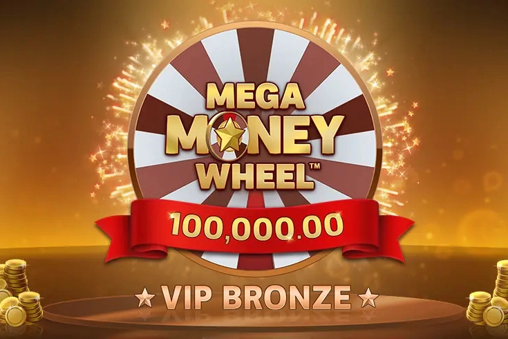 Mega Money Wheel VIP Bronze Slot