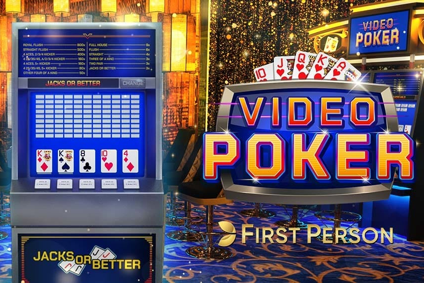 First Person Video Poker Slot