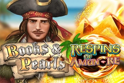 Books & Pearls Respins of Amun Re Slot