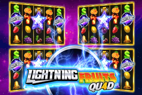 Lightning Fruits Quad Slot