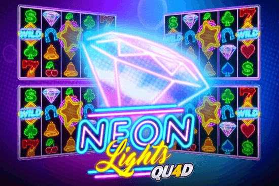 Neon Lights Quad Slot