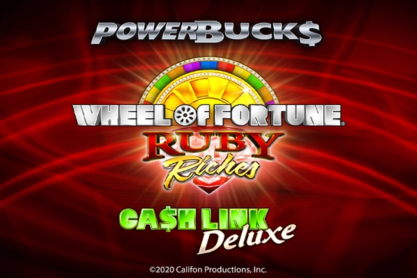 PowerBucks Wheel of Fortune Ruby Riches Slot