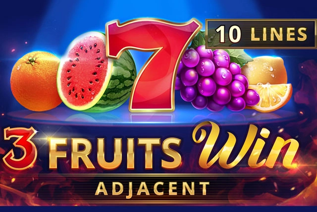 3 Fruits Win: 10 Lines Slot