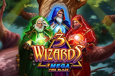 Mega Fire Blaze: 3 Wizards Slot