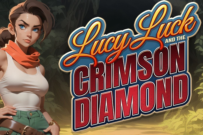 Lucy Luck and the Crimson Diamond Slot