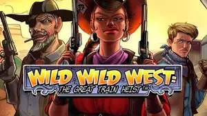 50 bonus spins on Wild Wild West The great train Heist from PlayFrank