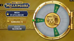 Monthly promo Double Points on Mega Vault Millionaire