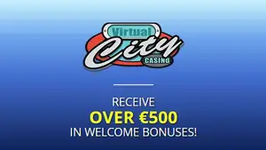 Over 500 EUR in welcome bonuses from Virtual City Online Casino