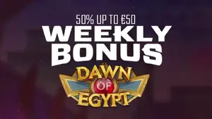 EnergyCasino Weekly Bonus: Dawn of Egypt