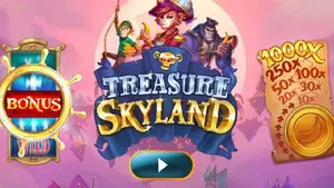 Play Treasure Skyland™: WIN €100!