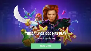 THE DAILY €2,000 MAY PLAY