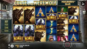 25 Free Spins on Curse of the Werewolf Megaways at SpartanSlots Casino