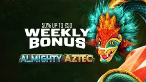 Weekly Bonus on Almighty Aztec at EnergyCasino