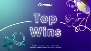 The August Top Wins 2020 at Casumo Casino