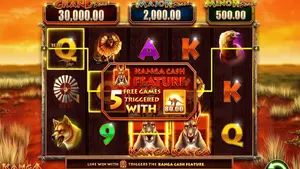 50 Free Spins on Kanga Cash at Miami Club Casino w2