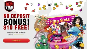 $10 Free Chip at Red Stag Casino