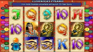 50 Free Spins on Cleopatra's Pyramid II at Miami Club Casino