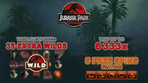 Play Jurassic Park Remastered Online Slot and WIN 100 USD