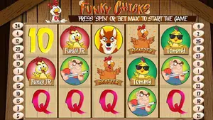 50 Free Spins on Funky Chicks at Miami Club Casino