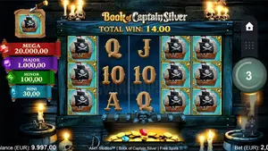 Play Book of Captain Silver and win $100