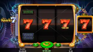 50 Free Spins on Sparky 7 at Slotocash Casino