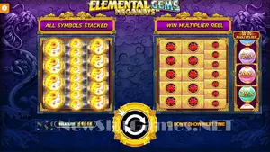 25 Free Spins on Elemental Gems Megaways at Black Diamond Casino