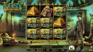 25 Free Spins on Lost Mystery Chest at Black Diamond Casino