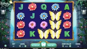 31 Free Spins on Butterflies II at Red Stag Casino