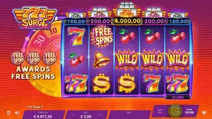 Play 777 Surge and WIN $100