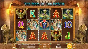25 Free spins on The Book of the Earth at Miami Club Casino