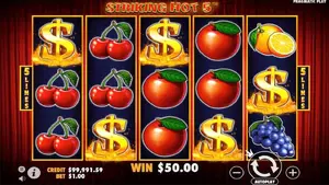 25 Free Spins on Striking Hot 5