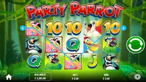 40 Free Spins on Parrot Party at Miami Club Casino