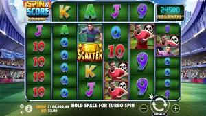 25 Free Spins on Spin & Score Megaways