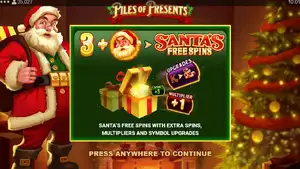 Play Piles of Presents and WIN $100