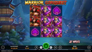 50 Free Spins on Warrior Conquest