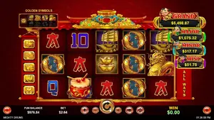 10 Free Spins on Mighty Drums at Ozwin Casino