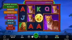 25 Free Spins on Big Cat Links at Slotocash Casino