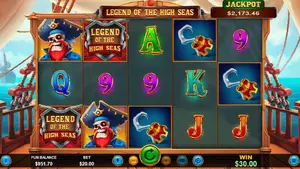 50 Free Spins on Legend of the High Seas at Slotocash Casino