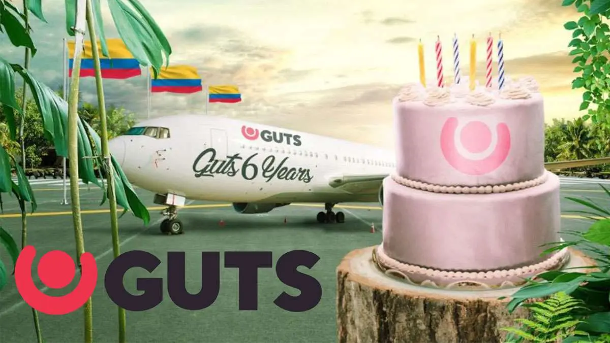 Guts 6th Birthday Win a Trip to Columbia