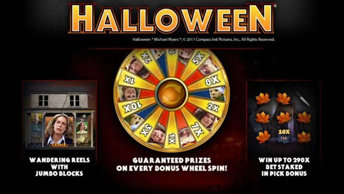 Play Halloween Online Slot and WIN 100