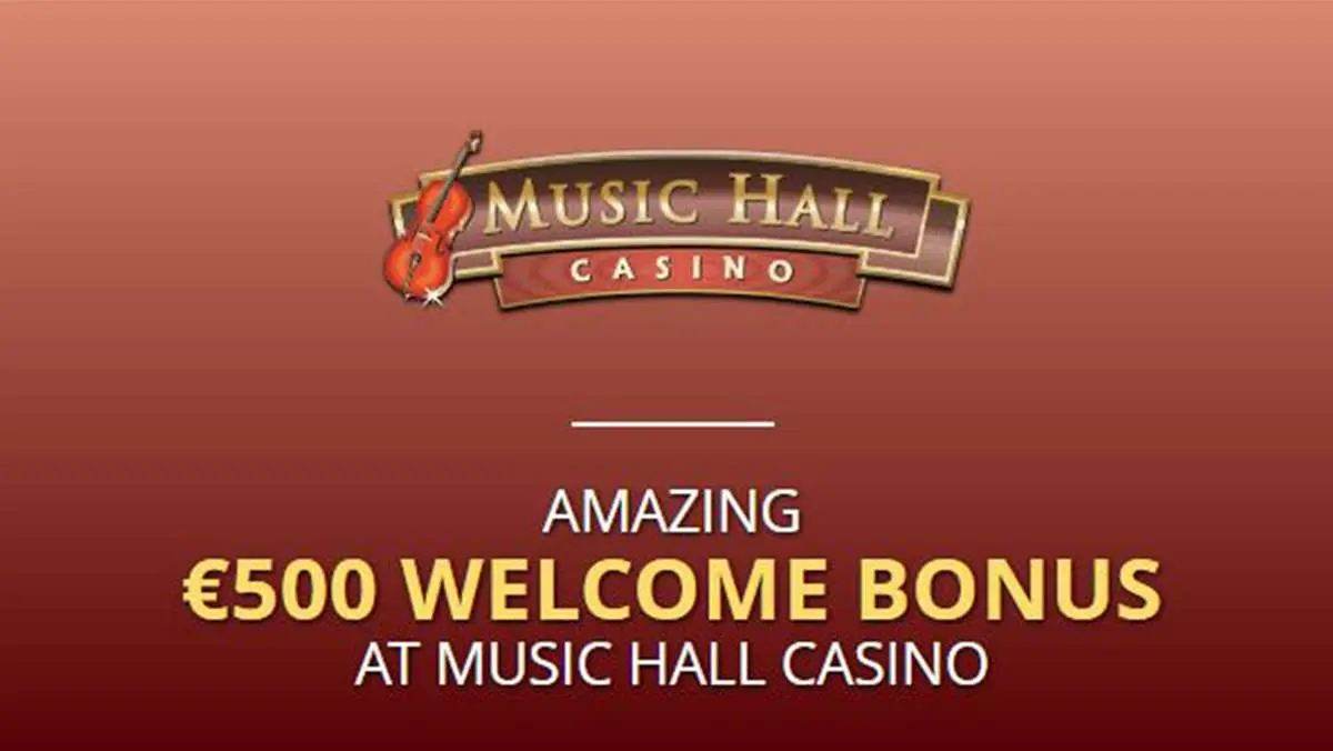 Amazing 500 EUR Welcome Bonus at Music Hall Casino