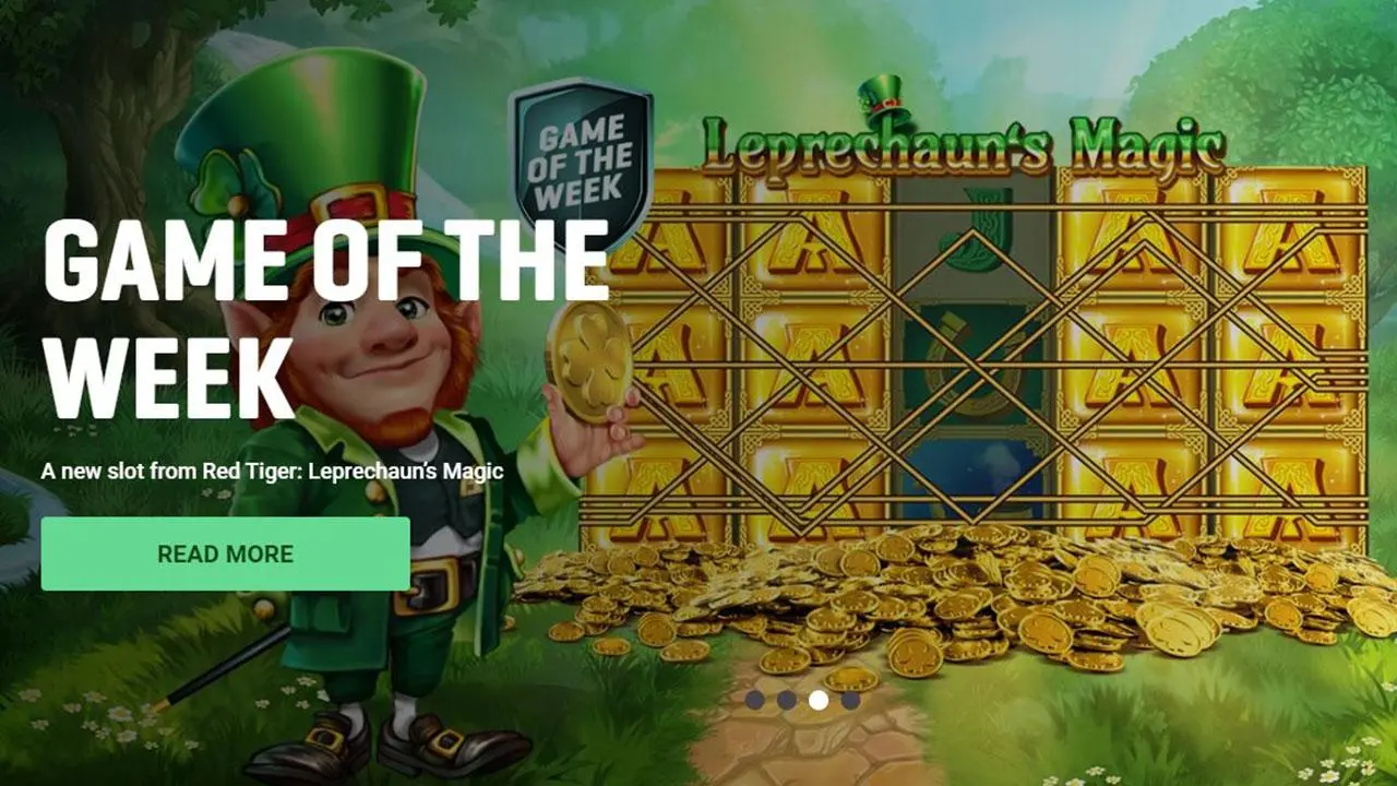 GAME OF THE WEEK A new slot from Red Tiger: Leprechaun’s Magic