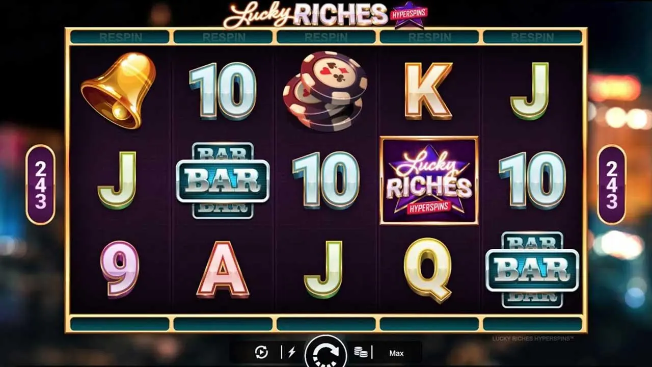 Play Lucky Riches Hyperspins: WIN €100 in bonus money!