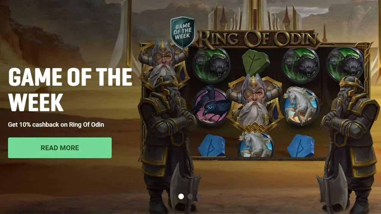 Guts Game Of The Week: 10% cashback on Ring Of Odin