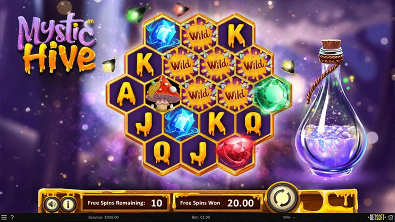 25 Free Spins on Mystic Hive at Box24 Casino