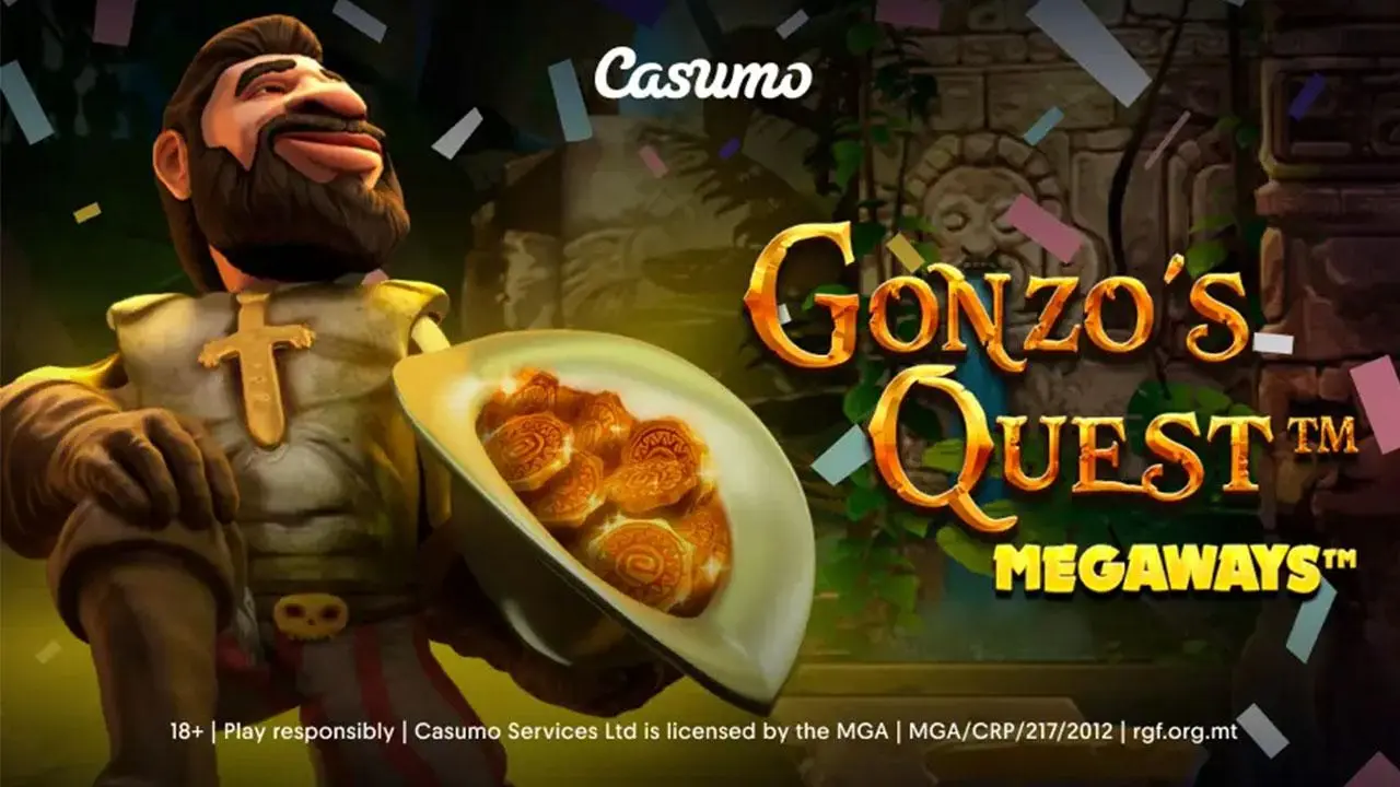 Casumo players think Gonzo’s Quest Megaways is GOLD. And we know why!