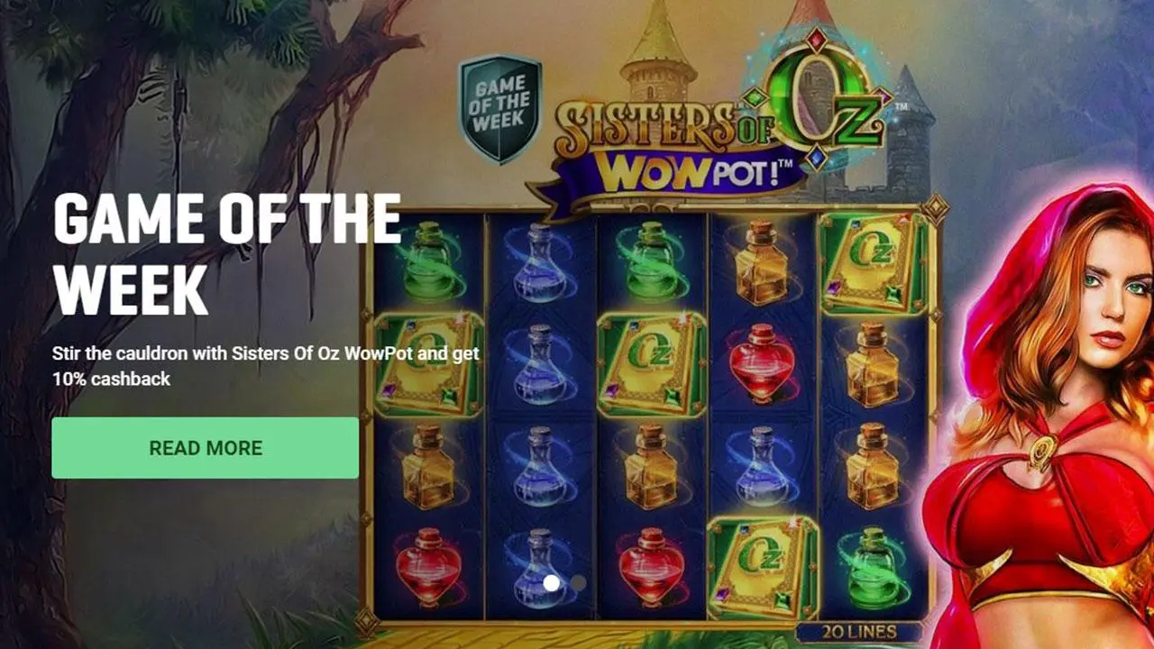 Stir the cauldron with Sisters Of Oz WowPot and get 10% cashback